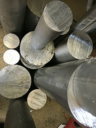 Aluminium Voll Rundmaterial, Aluminiumstange, AlCuMgPb, Alu Rund Stange Stab (Durchmesser 100, Länge 10 cm) von SRB