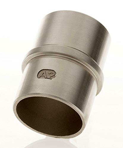Edelstahl Steckfitting Fitting Handlauf Verbinder Adapter Rohrverbinder 42,4x2,0 Verbindungsmuffe Geländer V2A Edelstahl Steckfitting Fitting Handlauf Verbinder Adapter Rohrverbinder 42,4x2,0 Verbindungsmuffe Geländer V2A von SRB