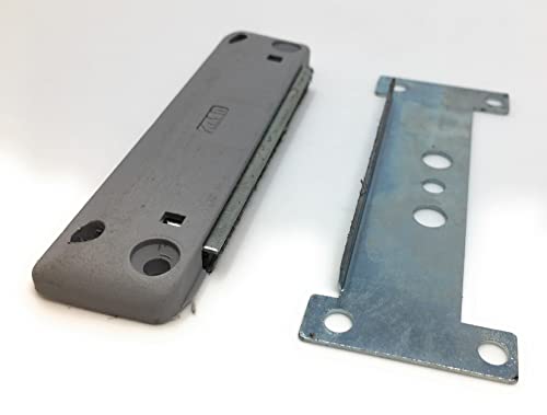 MAGNET SCHNÄPPER BALKONTÜR FÜR 2 FLÜGELIGE STULP TÜREN MIT BLECH 6 MM von SRB