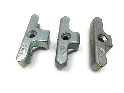 Roto NT 332949 Schließblech Schließstück 332438 Pilzkopf Beschlag DK Getriebe (20 mm Salamander und fast aller) von SRB