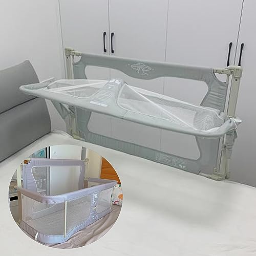 3-in-1baby Rausfallschutz Elternbett, Bettgitterschutz Für Babys,kinderbett Schutz, Bettgitter Für Kleinkinder, Doppelter Seitenlift, Für 5–35 Cm Matratze, Fallschutz Bett Für 1,8 M Breites Doppelbett 3-in-1baby Rausfallschutz Elternbett, Bettgitterschutz Für Babys,kinderbett Schutz, Bettgitter Für Kleinkinder, Doppelter Seitenlift, Für 5–35 Cm Matratze, Fallschutz Bett Für 1,8 M Breites Doppelbett von SRDCAIM