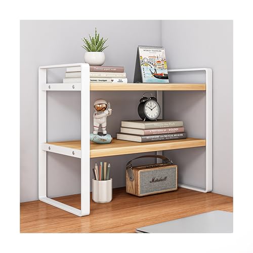 Schreibtischregal, Organizer, Schreibtischaufbewahrung, Wohnheim, Schreibtisch-Bücherregal, Aufbewahrungsregal für die Oberseite der Schreibtischplatte für Büro, Wohnheim, Zuhause(Walnut color,40x20x3 Schreibtischregal, Organizer, Schreibtischaufbewahrung, Wohnheim, Schreibtisch-Bücherregal, Aufbewahrungsregal für die Oberseite der Schreibtischplatte für Büro, Wohnheim, Zuhause(Walnut color,40x20x3 von SRDCAIM