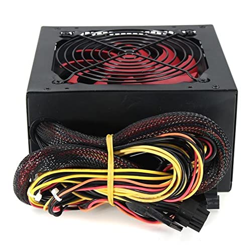 SRDRK 800W Mehrk PC Netzteil 12cm Lüfter Computer Netzteil für Intel AMD PC 12V ATX SLI PCI-E Gaming von SRDRK