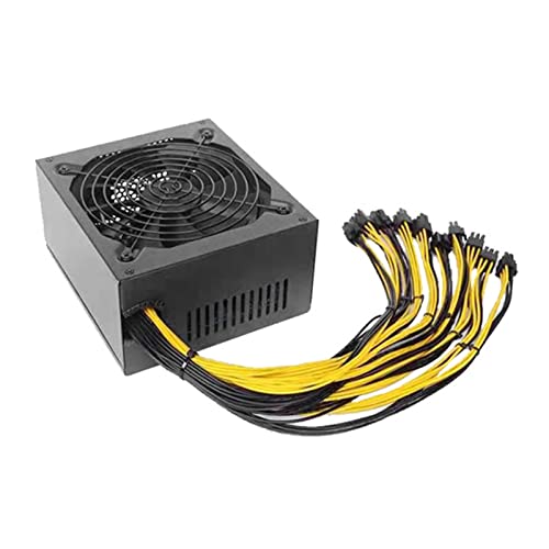 SRDRK Bitcoin Miner Netzteil 2000W ATX 12V 2.31 Silent Mining Machine Grafikkarten Bitcoin Miner Netzteil von SRDRK