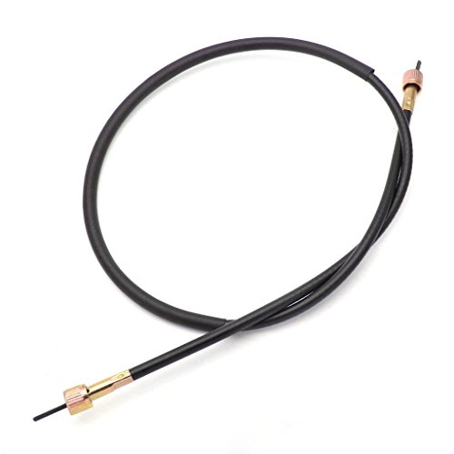 For Scooter Teile 80-140cm Länge Motorrad Tacho Kabel Doppel Platz Kopf M12 Draht Ersatz Zubehör (Color : 110cm (M12)) von SRGDRR