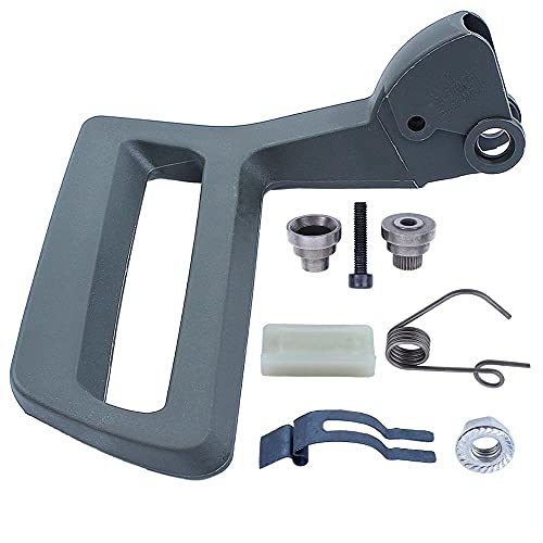 SRGDRR Kettenbremse Griff Kupplung Abdeckung Reparatursatz Fit Für Husqvarna 257 262XP 261 262 254 154 Kettensäge 503727401 501875304 w Pivot Buchse Ersatz von Zubehör von SRGDRR