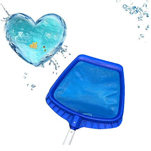 SRHIMEOS Pool Kescher Bodenkescher, Pool Kunststoff Robuster Rahmen Tief Kescher, Schwerlast Laub Käscher Poolreinigung Bodenkescher, Pool Net für Swimming Pool Reinigung Fine Mesh Net von SRHIMEOS