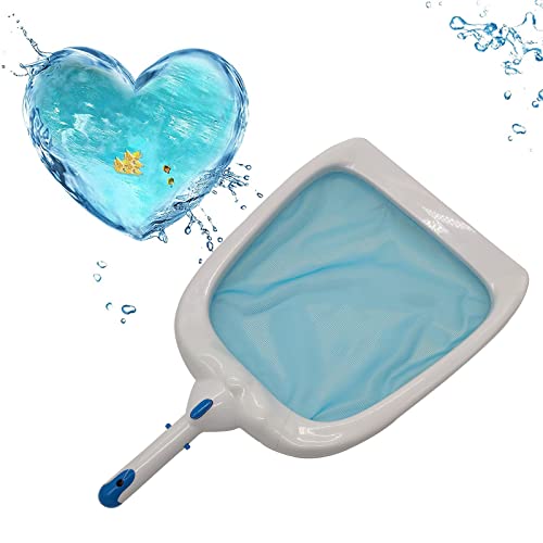 SRHIMEOS Poolreinigungsnetz, Pool Mit Robuster Rahmen Tief Kescher, Pool Kescher, Pool Skimmer Rake Net, Schwimmbadreinigungszubehör Werkzeuge von SRHIMEOS