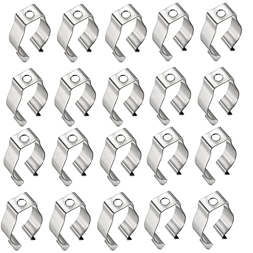 QIUMING T6 Halter Halterung T6 Lichtschlauch Halter Leuchtstoffröhre Halter Lichtschlauch Halterung für LED Licht Lampenhalter T6 Röhrenleuchte Befestigungsclips Wandhalterung Manganstahl Clips QIUMING T6 Halter Halterung T6 Lichtschlauch Halter Leuchtstoffröhre Halter Lichtschlauch Halterung für LED Licht Lampenhalter T6 Röhrenleuchte Befestigungsclips Wandhalterung Manganstahl Clips von QIUMING