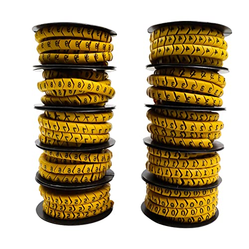 10 Rollen 0~9 Kabelmarkierer Nummer, SRJQXH 4mm² Kabelbinder, Ungefähr 160 Kapseln pro Rolle, Drahtdurchmesser bis 6mm, PVC-Material, hohe Zähigkeit, Interne Zahnrille, Nicht Leicht Abzufallen 10 Rollen 0~9 Kabelmarkierer Nummer, SRJQXH 4mm² Kabelbinder, Ungefähr 160 Kapseln pro Rolle, Drahtdurchmesser bis 6mm, PVC-Material, hohe Zähigkeit, Interne Zahnrille, Nicht Leicht Abzufallen von SRJQXH
