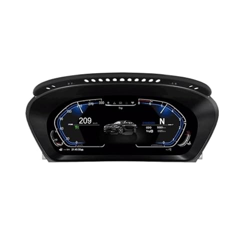 SRKATI Smart Speedometer Passend für BMW X5 E70 X6 E71 E60 E61 (2003–2009). Tachometer-LCD-Instrumententafel, 12,3 Zoll Digitale Instrumententafel(BMW E60(2003-2009)) von SRKATI