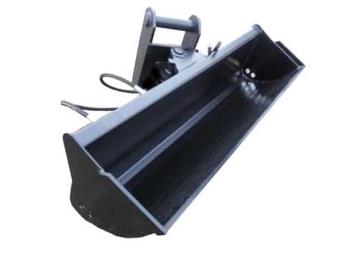 Baggerschaufel 80cm hydraulisch MS03 Radlader Minibagger Schaufel Schwarz NEU von SRM-Design