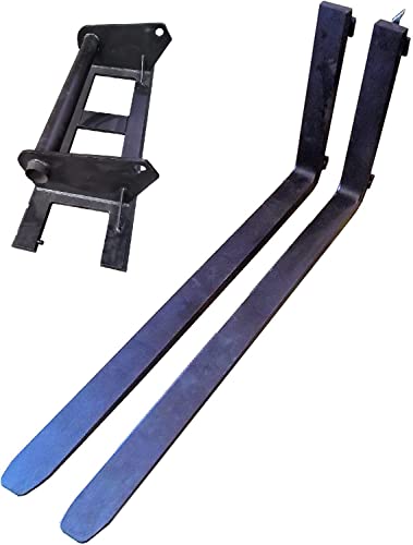 Gabelträger 100cm FEM 2 Manitou Aufnahme Frontlader Palettengabel mit 2x Gabelzinken von SRM-Design