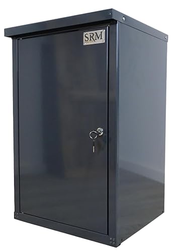 Srm Design Gasflaschenschrank anthrazit 11 kg Gasflaschen o. Rückwand Camping Werkstatt von Srm Design