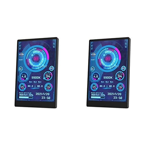 SRMAN 2 Satz 3,5 IPS USB Mini Bildschirm AIDA64 PC CPU RAM HDD Daten Monitor Computer Temperatur Display Type-C Sub Bildschirm SRMAN 2 Satz 3,5 IPS USB Mini Bildschirm AIDA64 PC CPU RAM HDD Daten Monitor Computer Temperatur Display Type-C Sub Bildschirm von SRMAN