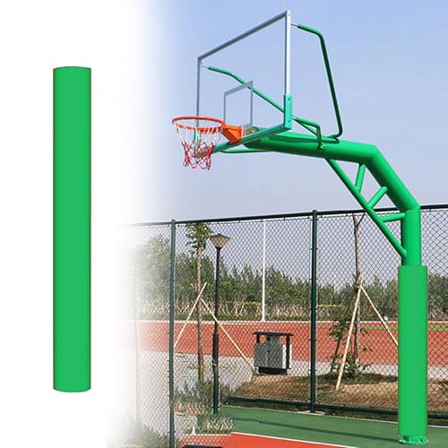 Basketballpfostenpolster High Visibility Padding to Wrap Around Metal Pole, High Custom Basketball Hoop Padding with Nylon Fastener, UV-resistant Basement Canopy Gym Facility Garage Column Pads(Green, Basketballpfostenpolster High Visibility Padding to Wrap Around Metal Pole, High Custom Basketball Hoop Padding with Nylon Fastener, UV-resistant Basement Canopy Gym Facility Garage Column Pads(Green, von SRNSAEB