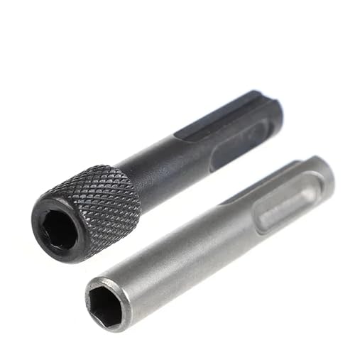 SROUPSUTKK 1/4 "3/8" 1/2 "SDS Plus Steckschlüssel Bohrer Schnellwechsel Sechskant Verlängerung Adapter Stecker Hammer Bit Mutter Schlagkopf Werkzeug Bohrer(D-2Pcs) von SROUPSUTKK