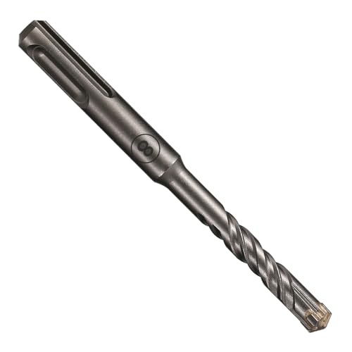 SROUPSUTKK 1 Stück Beton SDS Plus 4-12mm Bit Kreuzschneider Kopf Doppelschneckenbohrer Hammer 110mm Wand Ziegelblock Elektrohammer Mauerwerk Bohrer(110mmX8mm) von SROUPSUTKK