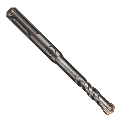 SROUPSUTKK 1 Stück Beton SDS Plus 4-12mm Bit Kreuzschneider Kopf Doppelschneckenbohrer Hammer 110mm Wand Ziegelblock Elektrohammer Mauerwerk Bohrer(110mmX9mm) von SROUPSUTKK
