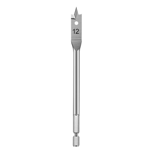 SROUPSUTKK 1 stücke 6-50mm Flache Bohrer High-carbon Stahl Holz Set Holzbearbeitung Spaten Bits Langlebig holzbearbeitung Werkzeug Bohrer(12mm) von SROUPSUTKK
