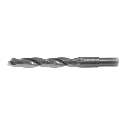 SROUPSUTKK 17,1 mm,2,3 HSS Reduzierter Gerader Kurbel-Spiralbohrer Schaftdurchmesser 12,7 1/2 Zoll,4,5 Bohrer(17.1mm) von SROUPSUTKK