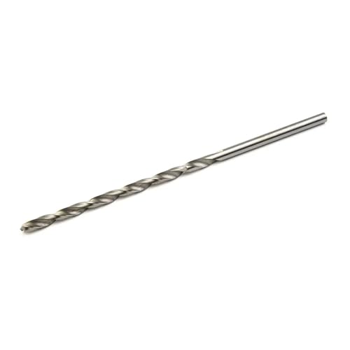 SROUPSUTKK Kobalt-HSS-Bohrer for geradem Schaft, Durchmesser 2–6 mm, Länge 160–300, extra lang, Bohren, Metallbearbeitung, Handwerkzeuge, Zubehör Bohrer(2MM,250MM) von SROUPSUTKK
