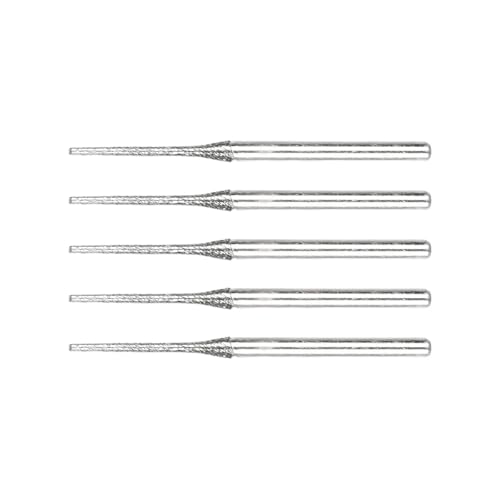 SROUPSUTKK Schmuckbohrer, Bernsteinbohrer, 1,2 mm Kopfdurchmesser,8, Bohren, Schmuckbohren, Glas, 42 Größe Bohrer(5PCS 1.0mm) von SROUPSUTKK