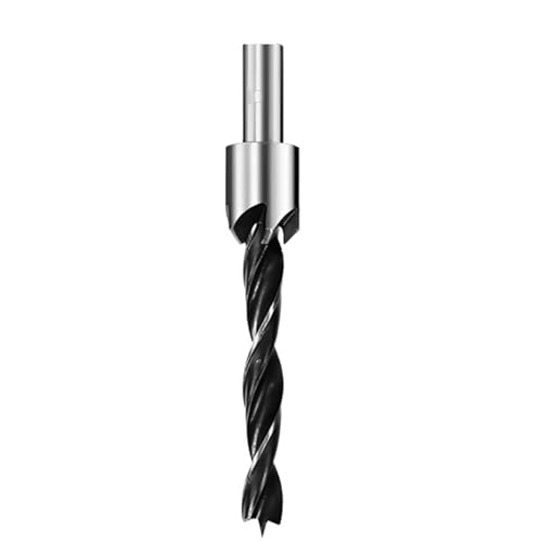 SROUPSUTKK Senker Bohrer Set Reibahle Holzbearbeitung Fase Pliot Loch Cutter Schraube 4/5/6/7/8/10mm HSS Bohrer(8MM Silver) von SROUPSUTKK