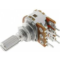 Potentiometer 500K double Linear Linear Kurzschaft Metall 6mm Potentiometer 500K double Linear Linear Kurzschaft Metall 6mm von SRPASSIVES