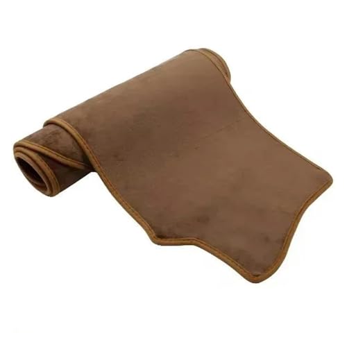 Armaturenbrett-Abdeckmatte Für A4 A4L B9 2017 Bis 2019 Auto-Armaturenbrett-Abdeckung Sonnenschutzmatten, Vermeiden Lichtpolster Instrumententafel-Teppiche Dashboard Cover Pad(Flannel Brown,RHD) von SRQORT