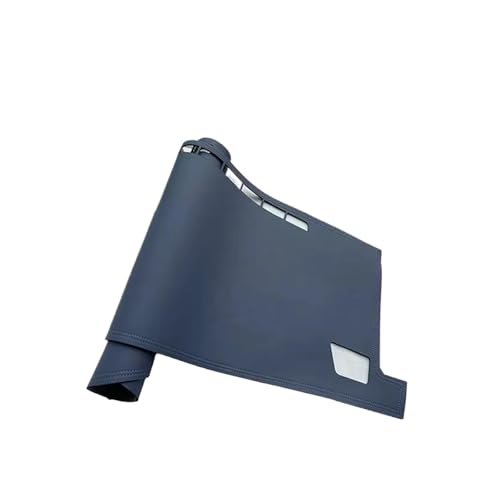 Armaturenbrett-Abdeckmatte Für Hyundai Für Sonata 2024 2025 Dashboard-Dash-Matte Abdeckung PU Leder Pad Protector Anti-Rutsch-Teppich Sonnenschirm Anti-UV Dashboard Cover Pad(All Blue RHD) von SRQORT
