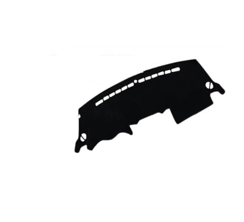 Armaturenbrett-Abdeckmatte Für Kia Für Sportage 3 2010-2015-Armaturenbrett-Abdeckungen Vermeiden Sie Lichtpad Sonnenschutz Anti-UV-Teppiche Mattenzubehör Dashboard Cover Pad(Black(Black Edge)LHD) von SRQORT