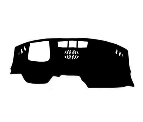 Armaturenbrett-Abdeckmatte Für Mazda 6 GL Für Atenza 2018-2023 Dashboard Abdeckung Mat Dashmat Sonnenschutzdach Teppich Styling Anti-Uv Zubehör Dashboard Cover Pad(Without HUD RHDBlack(Black Edge)) von SRQORT
