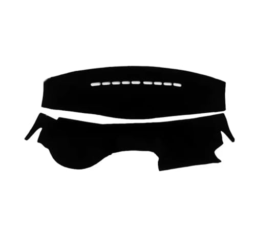Armaturenbrett-Abdeckmatte Für Mazda CX-7 CX7 CX 7 2006-2012 Auto Dashboard Matte Dash Mat Dashmat Sonnenschirm Schutz Teppich Dashboard Cover Pad(Black LHD) von SRQORT