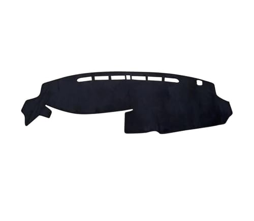 Armaturenbrett-Abdeckmatte Für N-Box NBOX JF3 JF4 Dash Mat Dashmat Zubehör Sonnenschirm Schutz Teppich Auto Dashboard Matte Dashboard Cover Pad(Black LHD) von SRQORT