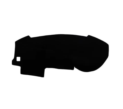 Armaturenbrett-Abdeckmatte Für Nissan Für Bluebird Für Sylphy Für Almera G11 2005-2012 Armaturenbrett-Abdeckung Matte Pad Dash Sonnenschirm Teppich Zubehör Dashboard Cover Pad(Black(Black Edge) RHD) von SRQORT