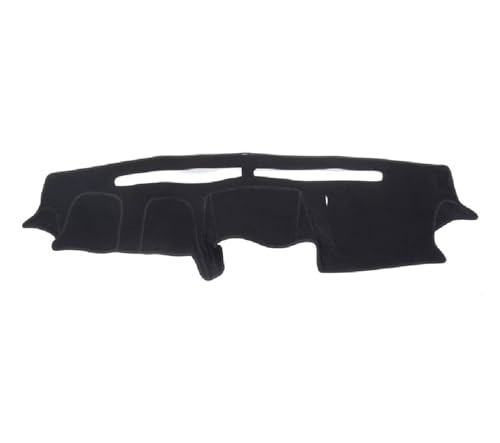 Armaturenbrett-Abdeckmatte Für Suzuki Für Jimny 2019-2022 Dash Mat Dashmat Dashboard Pad Abdeckung Zubehör Schutzhülle Sonnenschirm Teppich Dashboard Cover Pad(Black(Black Edge) LHD) von SRQORT
