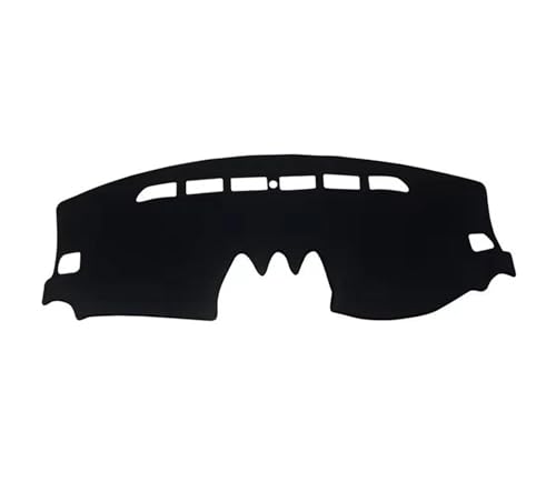 Armaturenbrett-Abdeckmatte Für Suzuki Für Vitara LY 2015-2022 Dash Pad Dashmat Sonnenschirm Schutz Teppich Auto Dashboard Matte Dashboard Cover Pad(RHD Black) von SRQORT