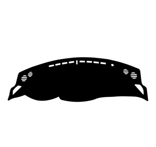 Armaturenbrett-Abdeckmatte Für Toyota 86 GT86 FT86 Für Scion Für FR-S 2012-2019 Dash Sonnenschirm Schützen Teppich Kissen Dashboard Abdeckung Pad Matte Dashboard Cover Pad(Black(Black Edge)LHD) von SRQORT