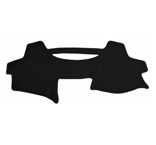 Armaturenbrett-Abdeckmatte Für Toyota Für Camry XV40 2007-2011 Armaturenbrettabdeckung Sonnenschutzmatte Armaturenbrett Teppich Anti-UV-Zubehör Dashmat Dashboard Cover Pad(Black(Black Edge)RHD) von SRQORT