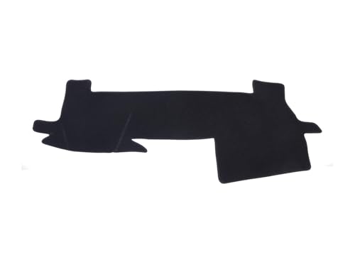 Armaturenbrett-Abdeckmatte Für Toyota Für Mark X 2009-2019 Auto Dashboard Matte Dash Mat Dashmat Zubehör Sonnenschirm Schutz Teppich Dashboard Cover Pad(Black LHD) von SRQORT