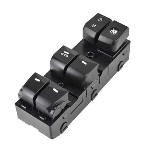 Auto Fensterschalter 935704V000 Power Fenster Schalter Fahrerseite Front Fenster Control Schalter Für Hyundai Für Elantra Lang Bewegen 2012-2016 93570-4V000 Power Fensterschalter(Black AUTO) von SRQORT
