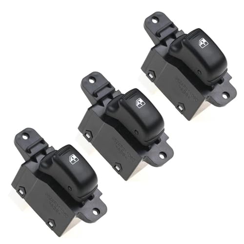 Auto Fensterschalter 93580-26100 Passagier Elektrische Fensterheber Control Schalter Heber Taste 9358026100 Für Hyundai Für Santa Für Fe 2001-2006 Power Fensterschalter(3 pcs) von SRQORT