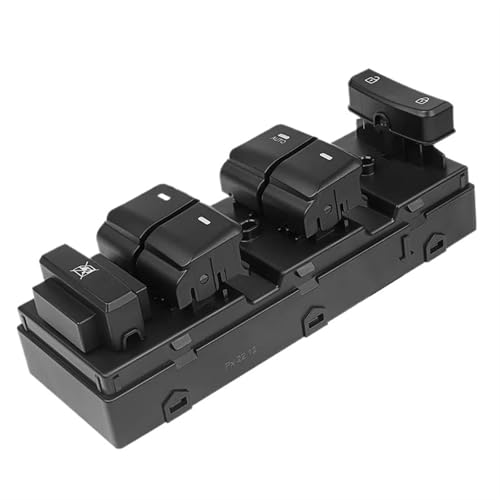 Auto Fensterschalter Auto-Fensterheberschalter, Linker Antrieb, Hauptfenster-Glas-Steuerschalter Für Hyundai Für Sonata 2015-2019 93570C1000 Power Fensterschalter von SRQORT
