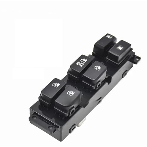 Auto Fensterschalter Für Hyundai Für Santa Für Fe CM 93570-2B000S4 371491-110 2007-2011 Vorne Links Master Power Fenster Schalter Control Taste Power Fensterschalter(Automatisch nach unten) von SRQORT