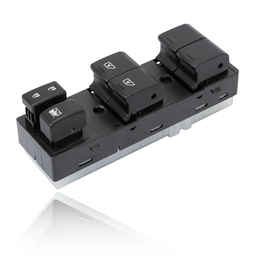 Auto Fensterschalter Für Nissan Für Maxima 2009-2014 Auto Vorne Fahrerseite Master Fenster Glas Heber Power Fenster Control Schalter Taste 25401-9N00E Power Fensterschalter von SRQORT