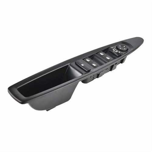 Auto Fensterschalter Power Fenster Schalter Elektrische Fensterheber Taste 9651464577 Für Citroen C4 2004-2010 Power Fensterschalter(Automatic rearview) von SRQORT