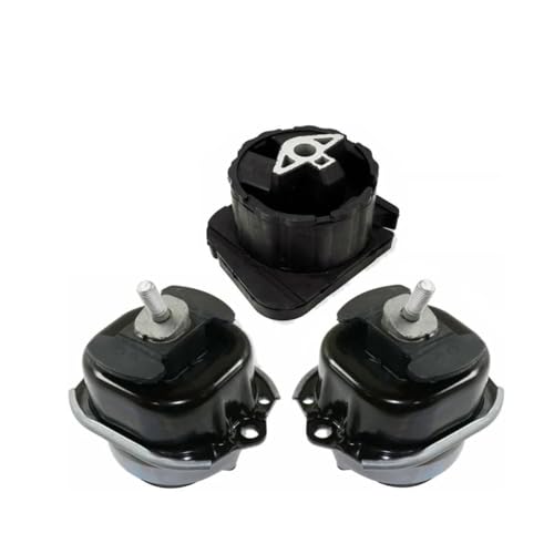 Auto-Motorhalterung 3 STÜCKE Motorhalterung Für X5 X6 E70 E71 F15 07-19 OEM 22116865145 22116865146 22326773820 Automatikgetriebehalterung von SRQORT