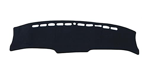 Dashboard Cover Auto Dashboard Matte Instrument Abdeckung Anti-Uv Matte Teppiche Sonnenschirm Vermeiden Licht Pad Für Tucson 2021 2022 Für NX4 Armaturenbrettabdeckung(Black Side,RHD) von SRQORT