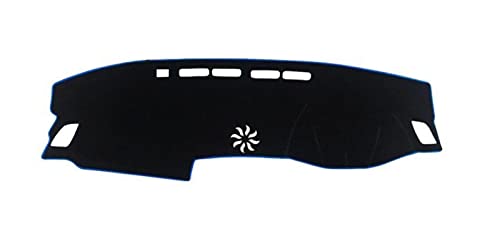 Dashboard Cover Für Accord 10th 2018 2019 2020 Auto Dashboard Abdeckung Anti-UV Sonnenschutz Instrument Plattform Schreibtisch Matte Teppiche Pad Armaturenbrettabdeckung(Blue Side,RHD) von SRQORT
